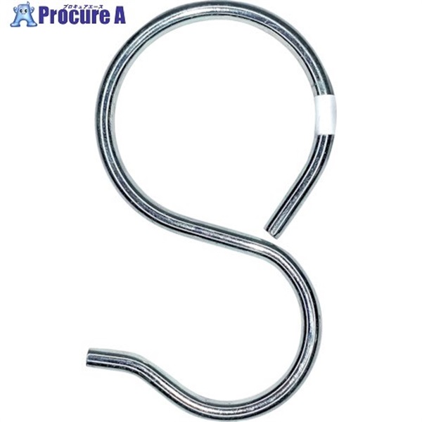 ニッサチェイン 単管用フックP型 IPH-48 鉄ユニクロメッキ 線径4.8mm 94mm A-1005  1個 ▼456-3755