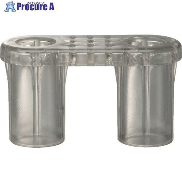 サンコー プラスチックフェンス用ジョイントCU型 805199 透明 805199  1個 ▼459-3588
