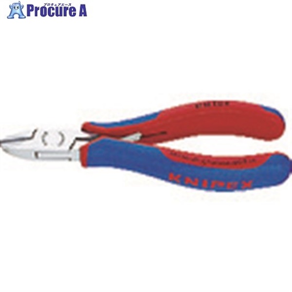 KNIPEX 7702-135H 超硬刃エレクトロニクスニッパー 7702-135H  1丁  KNIPEX社 ▼471-3737