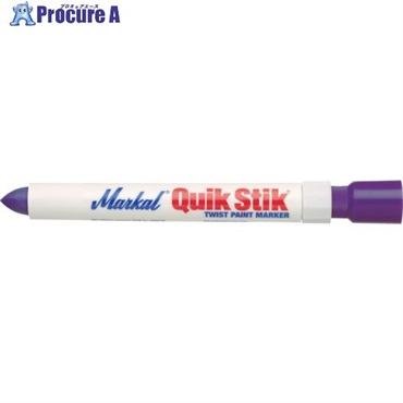 LACO Markal 工業用マーカー 「クイック・スティック」 紫 61073  1本  LA-CO社 ▼491-1156