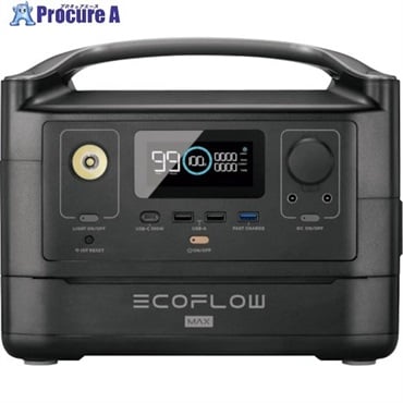 EcoFlow ポータブル電源 RIVER Pro EFRIVER600PRO-JP  1台  EcoFlow TechnologyJapan(株) ▼457-4601