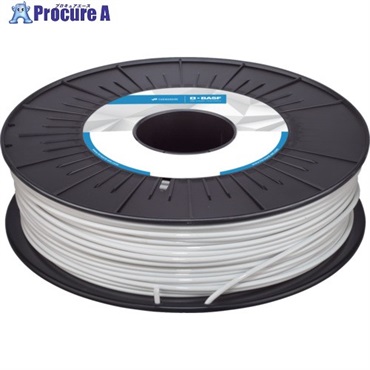 BASF 3Dプリンター用フィラメント Ultrafuse TPU64D-White 2.85mm TPU-2203B075  1巻  BASF社 ▼676-8596
