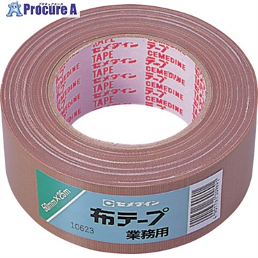 セメダイン 布テープ業務用 50mm×25m TP-050 TP-050  1巻  セメダイン(株) ▼813-5233