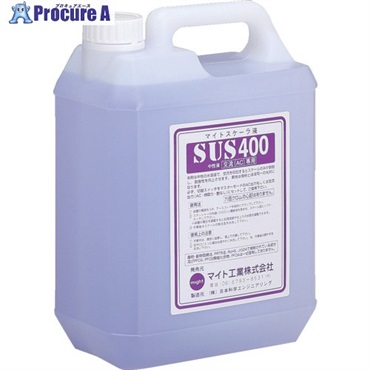 マイト 電解液 4L入り(AC専用) SUS-400 4L  1本 ▼250-5092