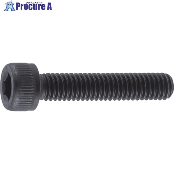 TRUSCO 六角穴付ボルト 黒染め 全ネジ M8×25 36本入 /キャップボルト(CAP) B30-0825  1パック ▼160-3001