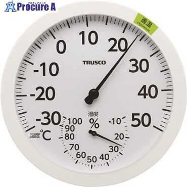 TRUSCO アナログ温湿度計 AT-160  1個  トラスコ中山(株) ▼160-6372
