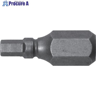 アネックス 溝付超短六角レンチビット1本組 対辺3×19 AK-51P-H3-19  1本 ▼828-5381