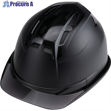 トーヨーセーフティ ヘルメット ヴェンティーエム 黒 バイザー色スモーク NO.396FEM-S-BK  1個 ▼662-6783