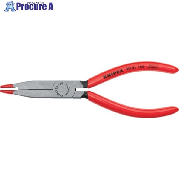 KNIPEX ハロゲン球交換用プライヤー 160mm 3041-160  1丁  KNIPEX社 ▼497-2457