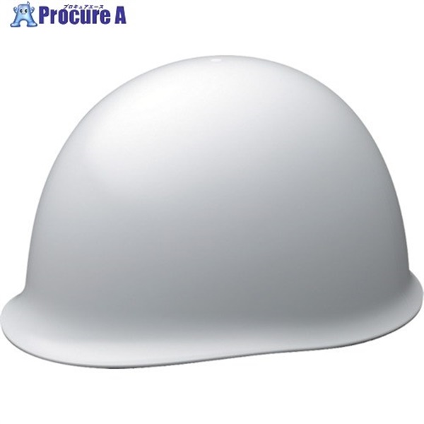 ミドリ安全 PE製ヘルメット(MPタイプ) ホワイト SC-MPERA-KP-W  1個  ミドリ安全(株) ▼825-8649