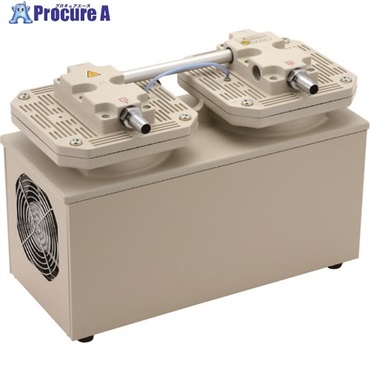 アルバック DA-121DE単相200V ダイアフラム型ドライ真空ポンプ 排気速度120/145 DA-121DE 200V  1台  (株)アルバック ▼195-3687