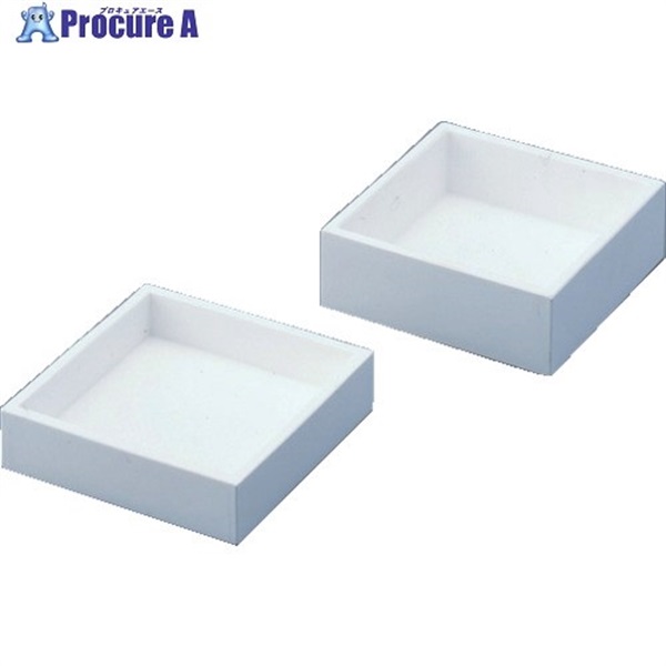 AS アルミナ95るつぼ 角型 130ml SQU-10025 1-8784-01  1個  アズワン(株) ▼101-0066