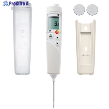 TESTO 食品用中心温度計 testo 106 TESTO106  1個  (株)テストー ▼353-2658
