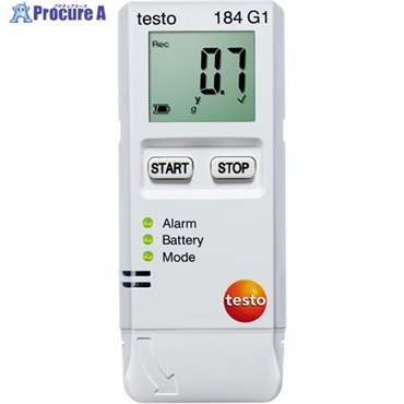 TESTO 温湿度・衝撃度データロガー testo 184 G1 TESTO184G1  1個 ▼494-1578
