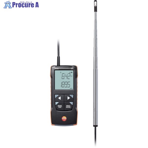 TESTO 熱線式風速計 testo 425 熱線式風速計 0563 0425  1台  (株)テストー ▼524-9389
