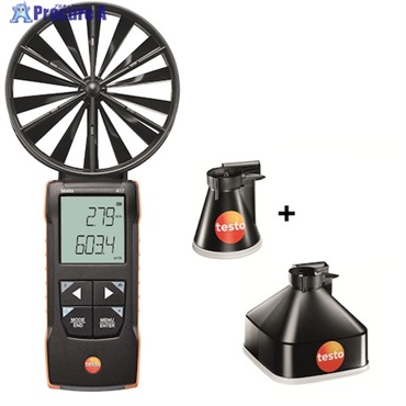 TESTO 風速計 testo 417 ファンネルセット1 0563 1417  1台  (株)テストー ▼525-2812