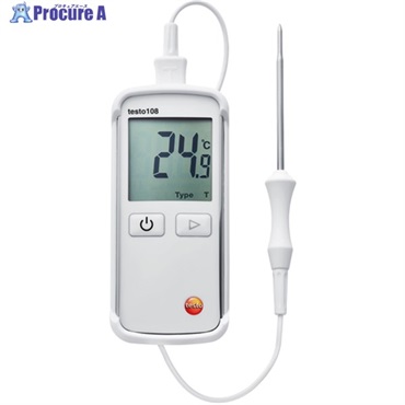 TESTO 食品用中心温度計 testo 108 TESTO108  1個  (株)テストー ▼773-6924