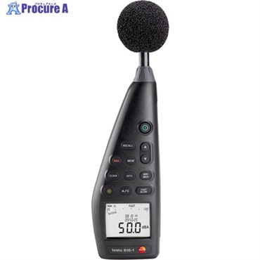 TESTO 普通騒音計 testo 816-1 TESTO816-1  1台  (株)テストー ▼820-7541