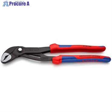 KNIPEX ウォーターポンププライヤー コブラ コンフォートハンドル 300mm 8702-300  1丁  KNIPEX社 ▼471-5985