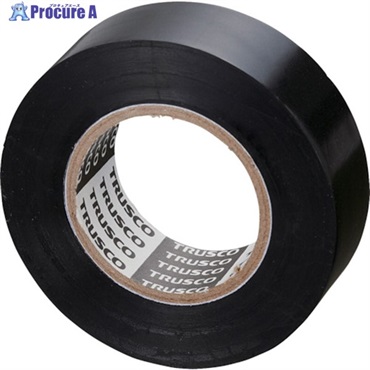 TRUSCO 脱鉛タイプビニールテープ 19mmX10m 黒  1巻入り GJ2110BK1P  1巻 ▼628-3293