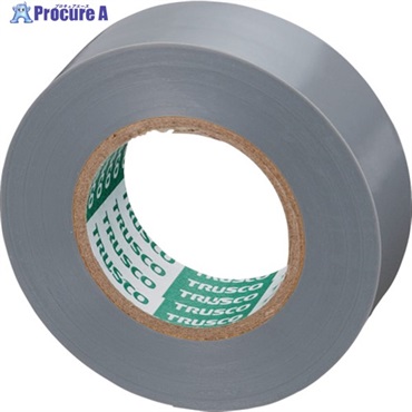 TRUSCO 脱鉛タイプビニールテープ 19mmX10m 灰  1巻入り GJ2110GY1P  1巻 ▼628-3308