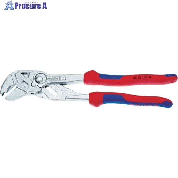 KNIPEX プライヤーレンチ 180mm 航空機仕様 切断角度45度 8605-180-S4  1丁  KNIPEX社 ▼761-9294