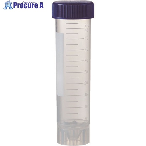 TRUSCO 遠沈管 自立型 50ml 500本入 CT50F-500S  1箱  トラスコ中山(株)