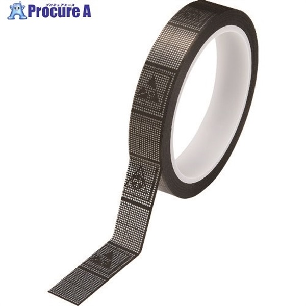 TRUSCO クリーンルーム用ESDテープ19x50m CET1950  1巻 ▼194-8112