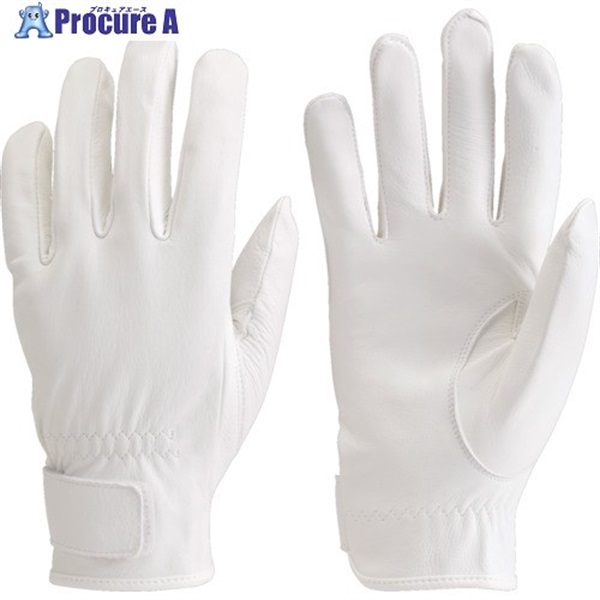 TRUSCO ウェットガード手袋 Lサイズ 白 DPM-810 W(ﾎﾜｲﾄ)  1双  トラスコ中山(株) ▼215-0271