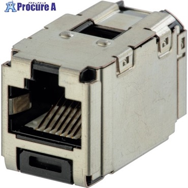 PANDUIT カテゴリ6A シールド付きRJ45JJ中継アダプター CCS6X88BL CCS6X88BL  1個  パンドウイットコーポレーション ▼239-1383