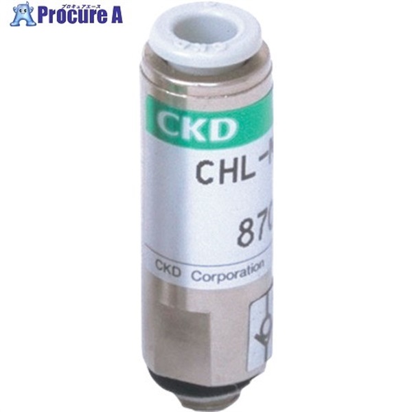 CKD ワンタッチ継手付小形逆止め弁 CHL-M54-A  1個  CKD(株) ▼249-5453