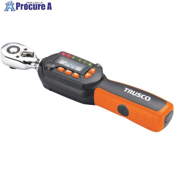 TRUSCO ラチェットデジタルトルクレンチ 差込角9.5mm 12〜60Nm DTRS3-060C  1個  トラスコ中山(株)