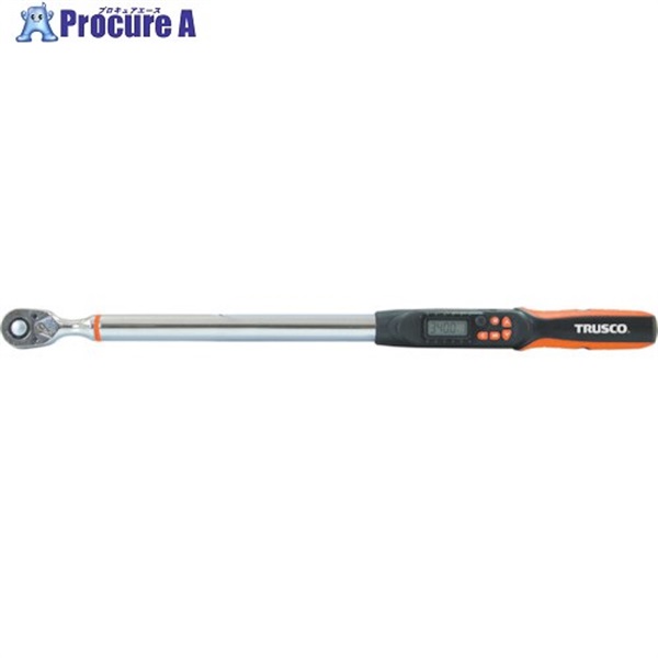 TRUSCO ラチェットデジタルトルクレンチ 差込角12.7mm 68〜340Nm DTRS4-340C  1個  トラスコ中山(株)