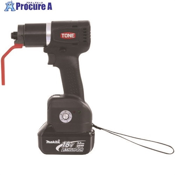 TONE フライス工具用部品 コードレスシンプルトルコン 最大締付トルク200N・m CST20  1台