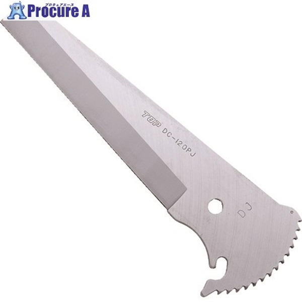 TOP PD・JD用ダクトカッター替刃 DC-120PJK  1枚 ▼753-8057
