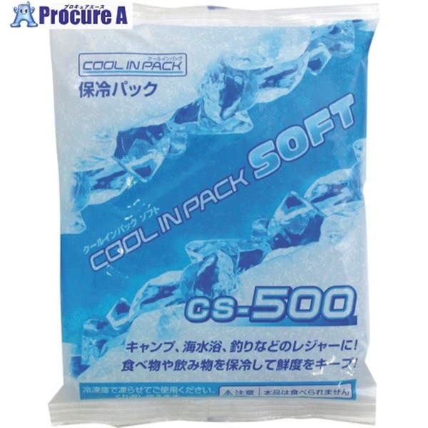 JEJアステージ クールインパックソフト CS-500 CS-500  1個 ▼819-3430