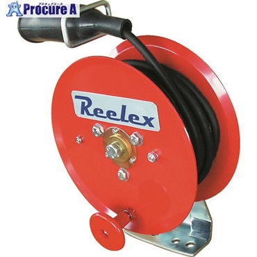 Reelex アースリール 2.0SQ×20m 50Aアースクリップ付 ER-7220M  1台  中発販売(株) ▼851-3623