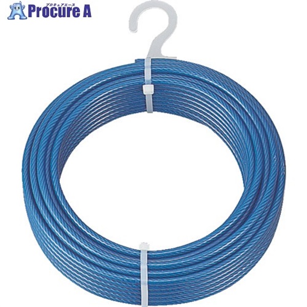 TRUSCO ���b�L�t���C���[���[�v PVC�핢�^�C�v ��8(10)mmX100 CWP-8S100  1��  �g���X�R���R(��) 