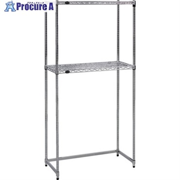 TRUSCO ステンレス製メッシュラック下段開放型 W1205XD305XH1838 棚板2枚 TSM-SB-6432  1台 ▼650-2702