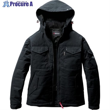 BURTLE 防寒ジャケット5050-35-3XLブラック 5050-35-3XL  1着  (株)バートル ▼685-2703