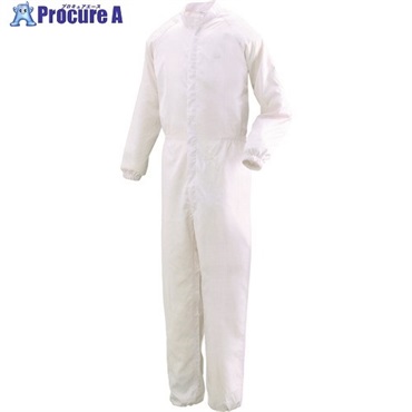 ミドリ安全 一般型クリーンウェア ホワイト M C1031W-M  1着  ミドリ安全(株) ▼825-8914