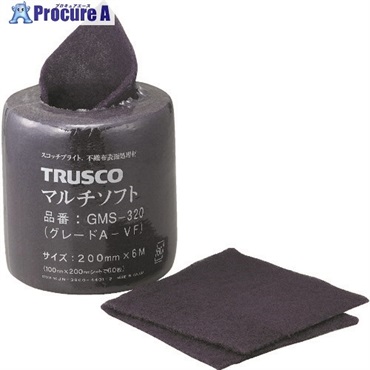 TRUSCO マルチソフト #320相当 200mmX6m GMS-320  1ROL  トラスコ中山(株) ▼126-5679