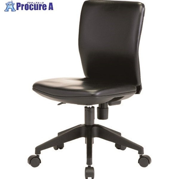 TRUSCO �̈����U�I�t�B�X�`�F�A �r�j�[�����U�[���� �I�� �u���b�N FCC55L-BK  1�r  �g���X�R���R(��) 