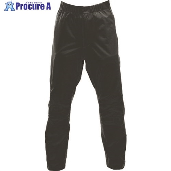 TRUSCO ゴアテックスフルジップレインパンツ ブラック 3L GXFP3L-BK  1着  トラスコ中山(株)