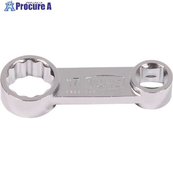 TONE \PbgA_v^[ ItZbg߂˃A_v^[ p9.5mm S72mm ΕӐ@1 FWA3-17