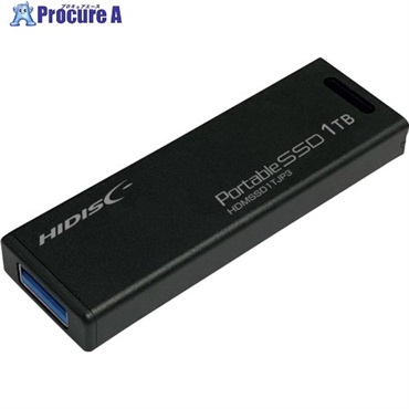 ハイディスク MiniStickポータブルSSD 1TB USB3.2Gen2対応データ 録画用 HDMSSD1TJP3R  1個  (株)磁気研究所 ▼364-7414