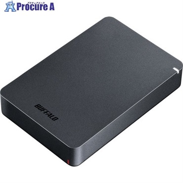 バッファロー USB3.1(Gen.1)対応 耐衝撃ポータブルHDD 5TB ブラック HD-PGF5.0U3-GBKA  1個  (株)バッファロー ▼428-8954