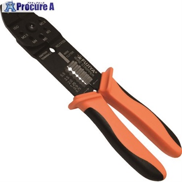 フジ矢 万能電工ペンチ 220mm ファストン端子用 FA103  1丁 ▼447-9980