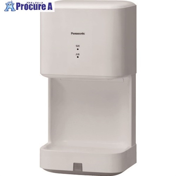 Panasonic ハンドドライヤー パワードライ コンパクト形 電源100V FJ-T09F3-W  1台 ▼828-5004