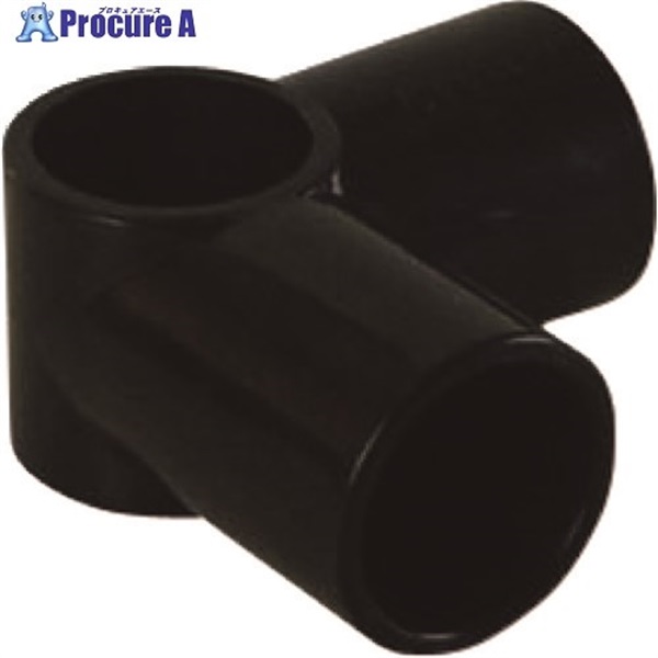 yazaki イレクター Φ28 プラスチックジョイント J-119B ブラック J-119B-S-BL  1個  矢崎化工(株) ▼216-1126